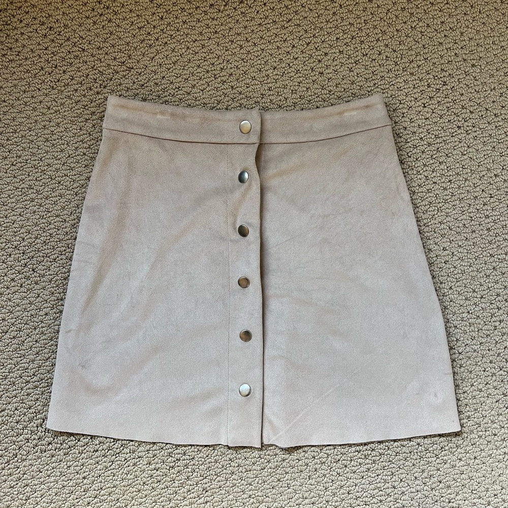 Aqua (Bloomingdale’s) Suede Skirt